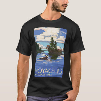 Voyageurs National Park Minnesota, VS Travel Deca T-shirt
