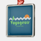 Voyageurs National Park Retro Metalen Ornament (Links)