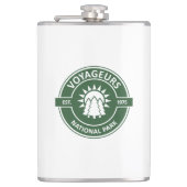 Voyageurs National Park Sun Trees Heupfles (Voorkant)