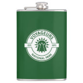 Voyageurs National Park Sun Trees Heupfles (Voorkant)