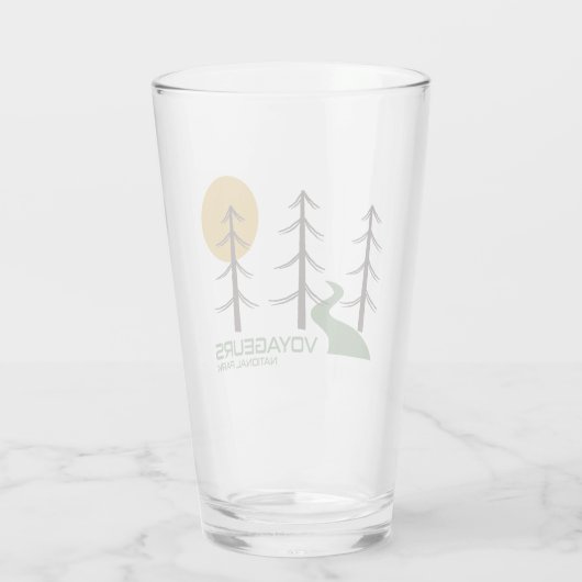Voyageurs National Park Trail Glas (Achterkant)