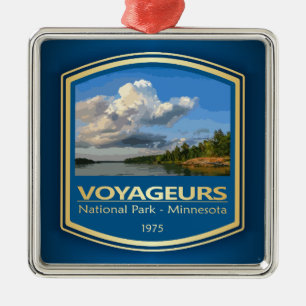 Voyageurs NP (PF1) Metalen Ornament