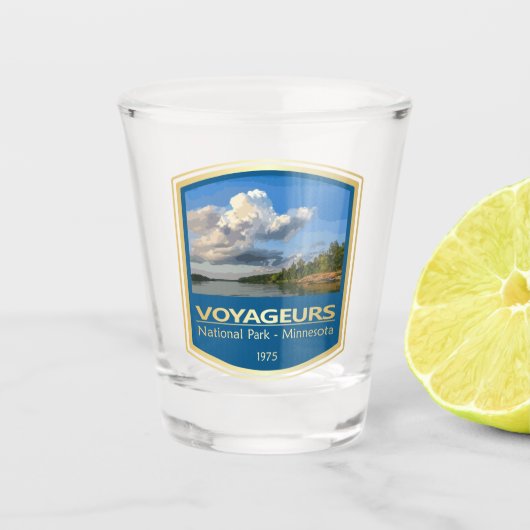 Voyageurs NP (PF1) Shot Glas (Voorkant)