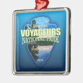Voyageurs NP (pijlpunt) Metalen Ornament (Links)