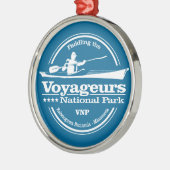 Voyageurs NP (SK) Metalen Ornament (Links)