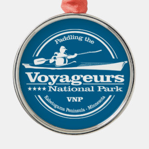 Voyageurs NP (SK) Metalen Ornament