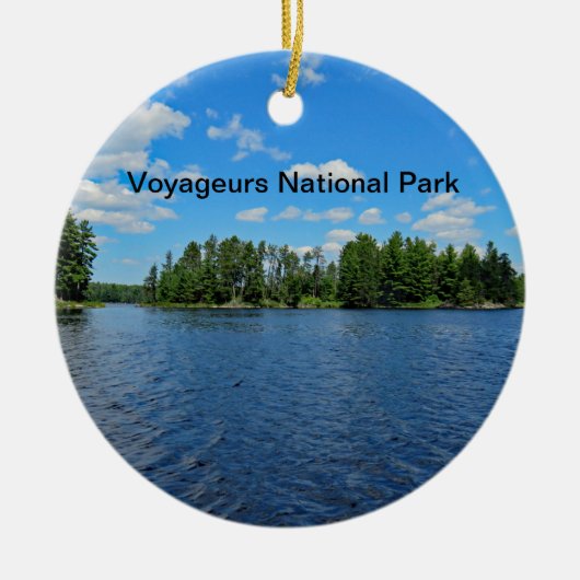 Voyaguers National Park Ornament (Voorkant)