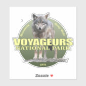 Voyaguers NP (Wolf) WT Sticker (Vel)