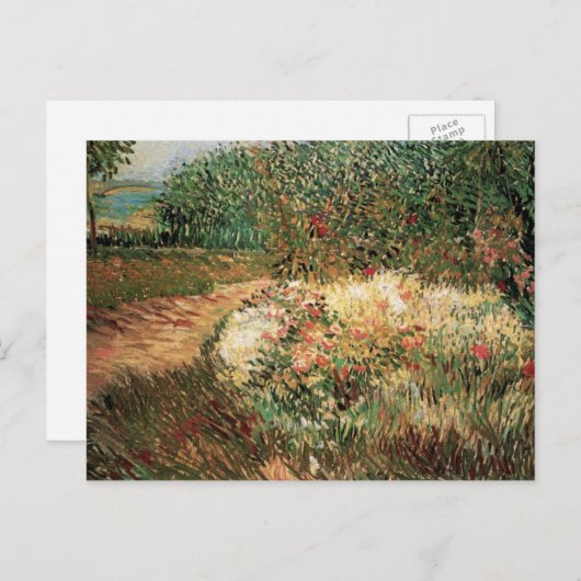 Voyer d'Argenson Park Asnieres door Vincent van Go Briefkaart (Voorkant / Achterkant)