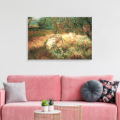 Voyer d'Argenson Park Asnieres door Vincent van Go Canvas Afdruk (Insitu (Woonkamer))