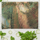 Voyer d'Argenson Park Asnieres door Vincent van Go Theedoek (Gevouwen)