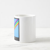 Voyeur Cat kijkt naar je... Koffiemok (Center)