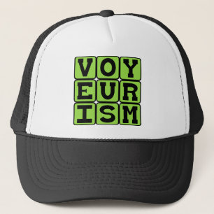 Voyeurisme, gluurgedrag trucker pet