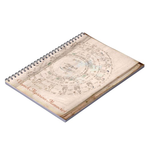 Voynich Mysterious Manuscript Notitieboek (Linkerzijde)