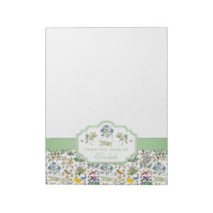 Voysey Apothecary's Garden Custom Notepad Notitieblok