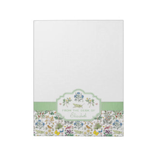 Voysey Apothecary's Garden Custom Notitieblok