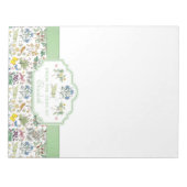 Voysey Apothecary's Garden Custom Notitieblok (Voorkant)