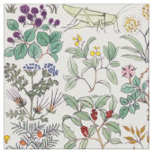 Voysey Apothecary's Garden Fabric Stof (Close Up)
