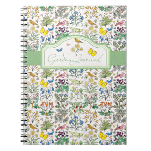 Voysey Apothecary's Garden Journal-laptop Notitieboek