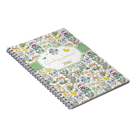 Voysey Apothecary's Garden Journal-laptop Notitieboek (Rechterzijde)