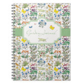 Voysey Apothecary's Garden Journal-laptop Notitieboek (Voorkant)