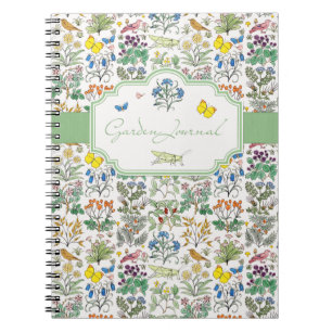Voysey Apothecary's Garden Journal-laptop Notitieboek