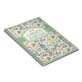 Voysey Apothecary's Garden Journal-laptop Notitieboek (Rechterzijde)