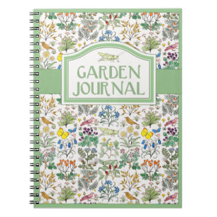 Voysey Apothecary's Garden Journal-laptop Notitieboek
