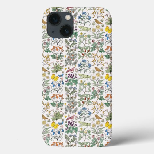Voysey Apothecary's Garden Pattern iPad Air Case (Achterkant)