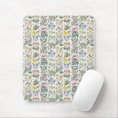 Voysey Apothecary's Garden Pattern Mousepad Muismat (Met muis)