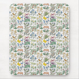 Voysey Apothecary's Garden Pattern Mousepad Muismat