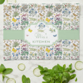 Voysey Kitchen Tea Towel Custom voor MR. Theedoek (Gevouwen)
