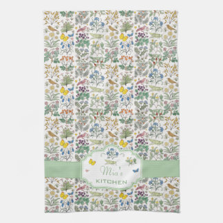 Voysey Kitchen Tea Towel Custom voor MR. Theedoek