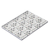 Voysey Rook en Holly Pattern KerstJournal Notitieboek (Linkerzijde)