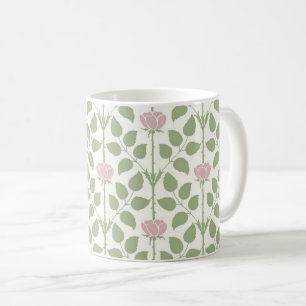 Voysey's Briar Roos, lichtroze Mok