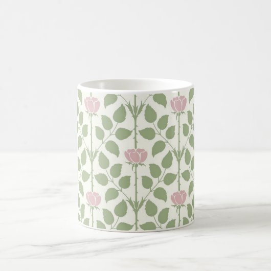 Voysey's Briar Roos, lichtroze Mok (Center)