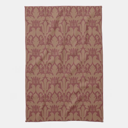 Voysey's "de Syracuse" keukenhanddoek (Verticaal)