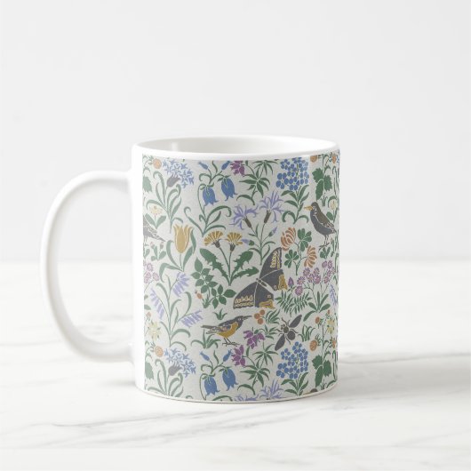 Voysey's Garden 2 Coffee Mok (Links)