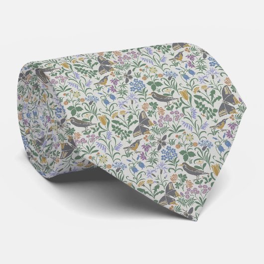 Voysey's Garden halsdoek Stropdas (Opgerold)