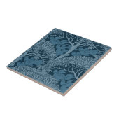 Voysey's "Savaric" keramische Tegel Tegeltje (Zijkant)