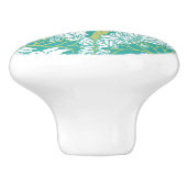 Voysey's "The Savaric" Keramische Knop (Zijkant)