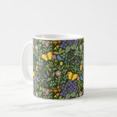 Voysey's Wildflower, Groene Koffie Mok (Voorkant links)