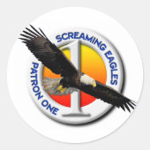 VP-1 Sticker (klein) (Voorkant)