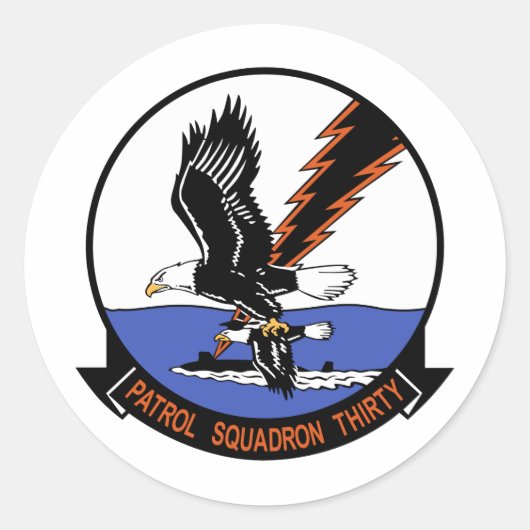 VP-30 Pro's nesten Ronde Sticker (Voorkant)