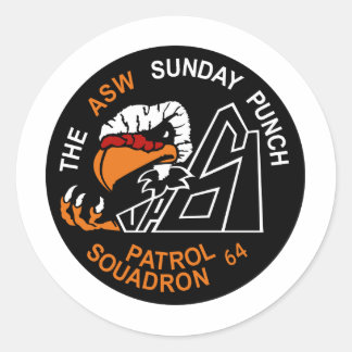VP-64-condors Ronde Sticker