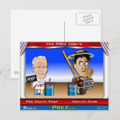 VP Debat Briefkaart (Voorkant / Achterkant)