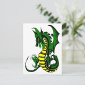 VP Dragon Briefkaart (Staand voorkant)