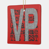 VP Extraordinaire Keramisch Ornament (Links)