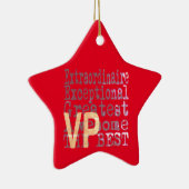 VP Extraordinaire Keramisch Ornament (Rechts)