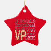 VP Extraordinaire Keramisch Ornament (Voorkant)